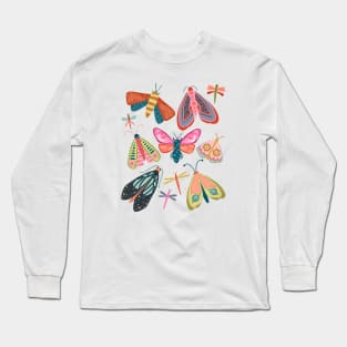 Celestial moths Long Sleeve T-Shirt